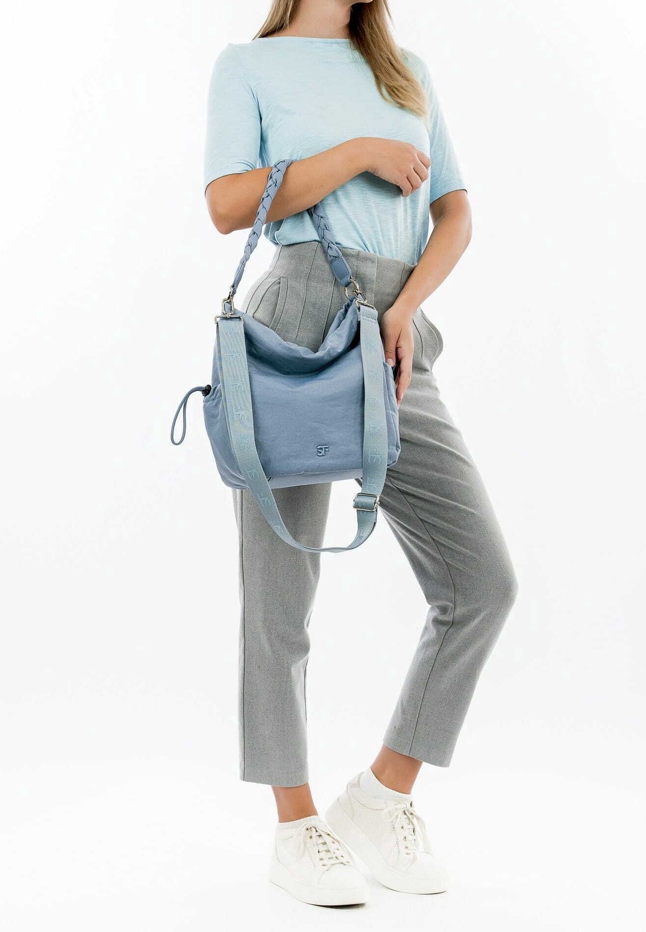 SURI FREY Handtasche - farbiger Denim