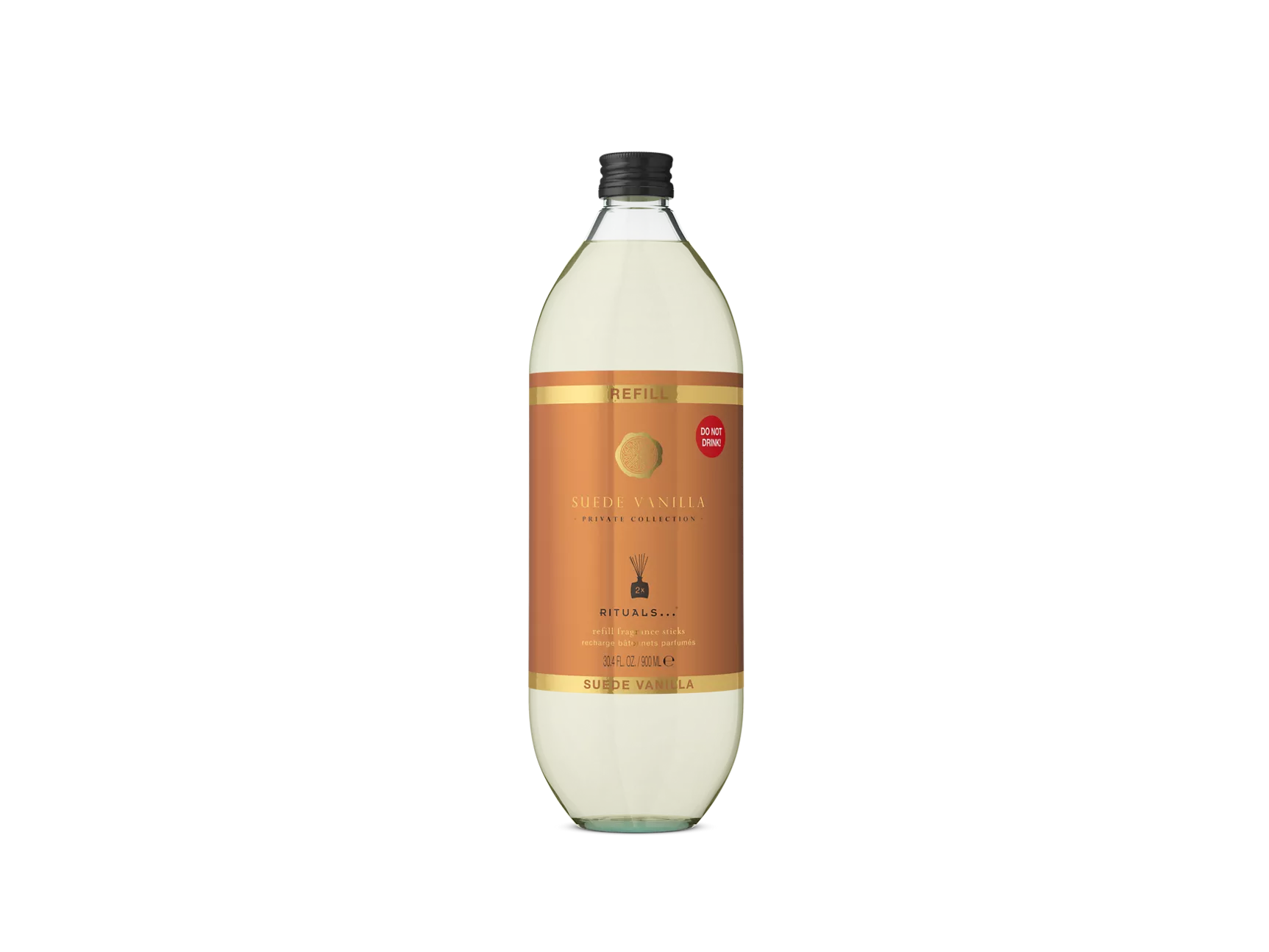 Recharges de parfum Suede Vanilla en bâtonnets parfumés 900 ml - ECOM