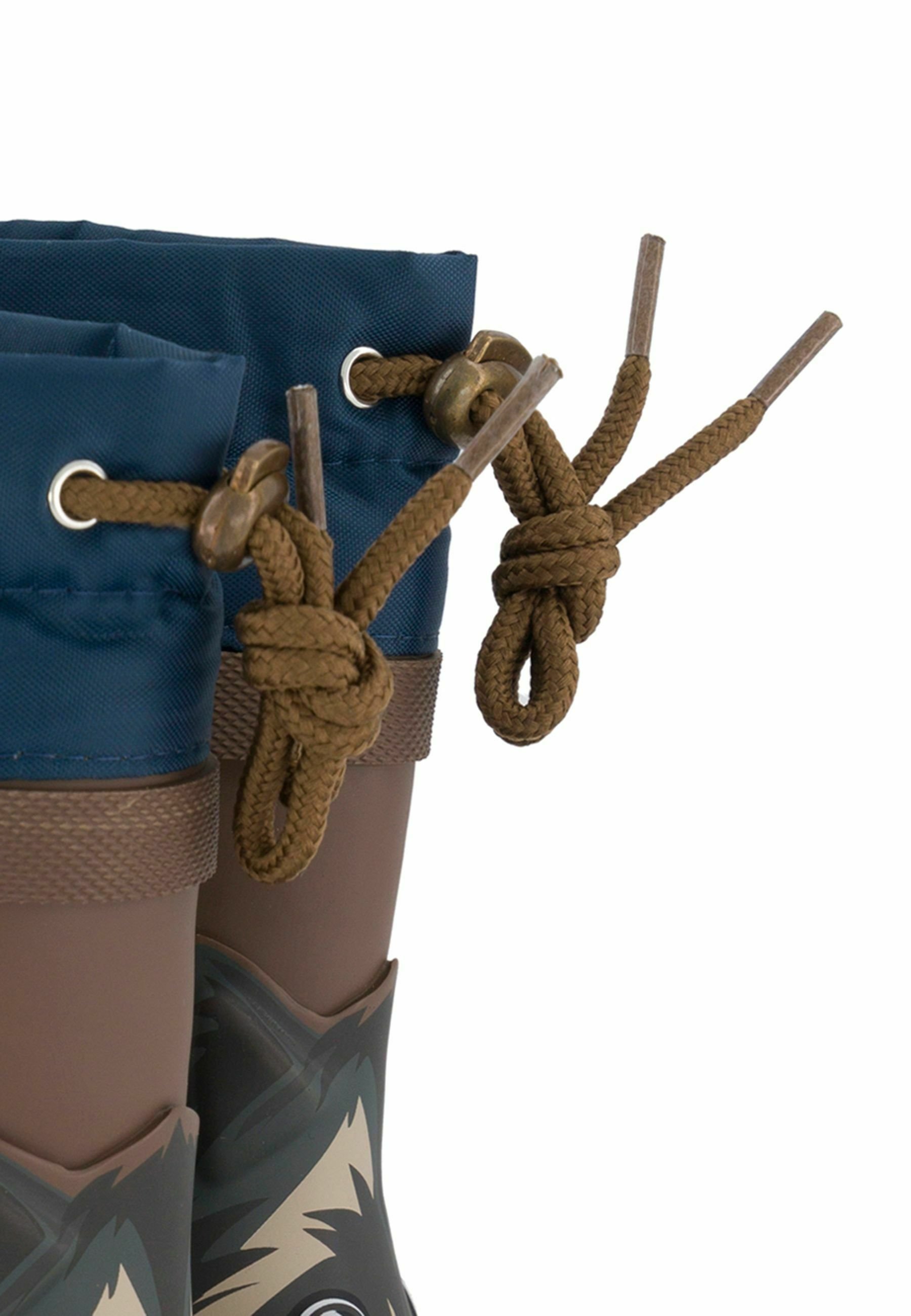 mikk-line Gummistiefel - Schokoladenstückchen