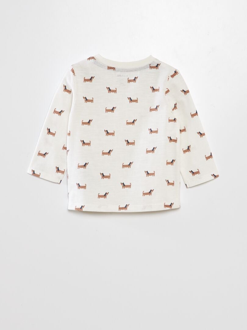Camiseta animada - BLANCA