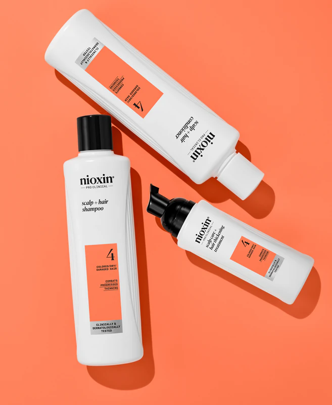 Hydratačný a vyživujúci kondicionér Nioxin System 4 Scalp + Hair Conditioner pre farbené a poškodené vlasy