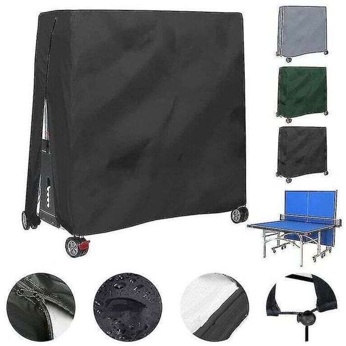 Capa para mesa de pingue-pongue externa - ZOR® - Impermeável - À prova de poeira - 165x70x185 cm - Verde