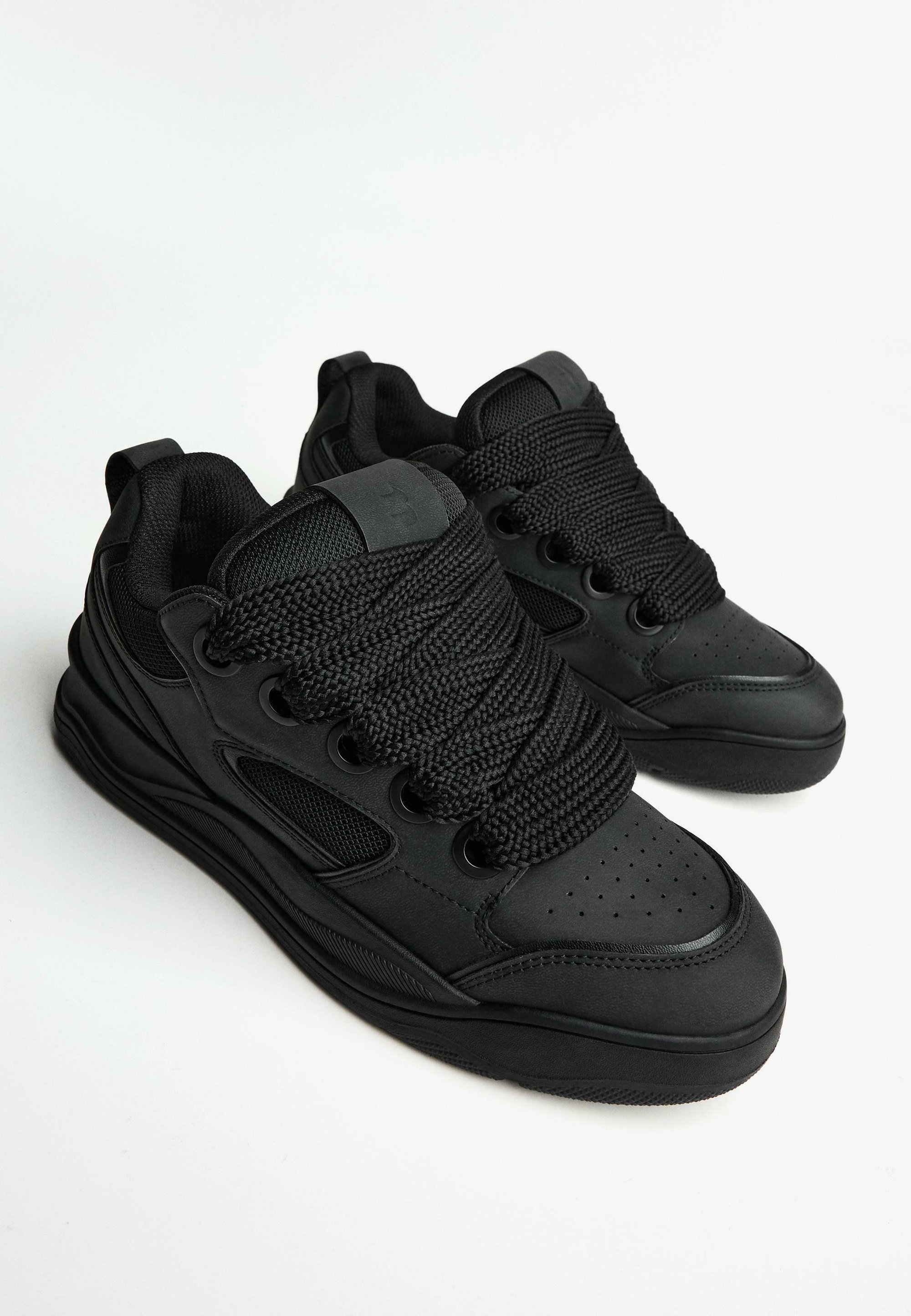 Bershka sneakers - zwart