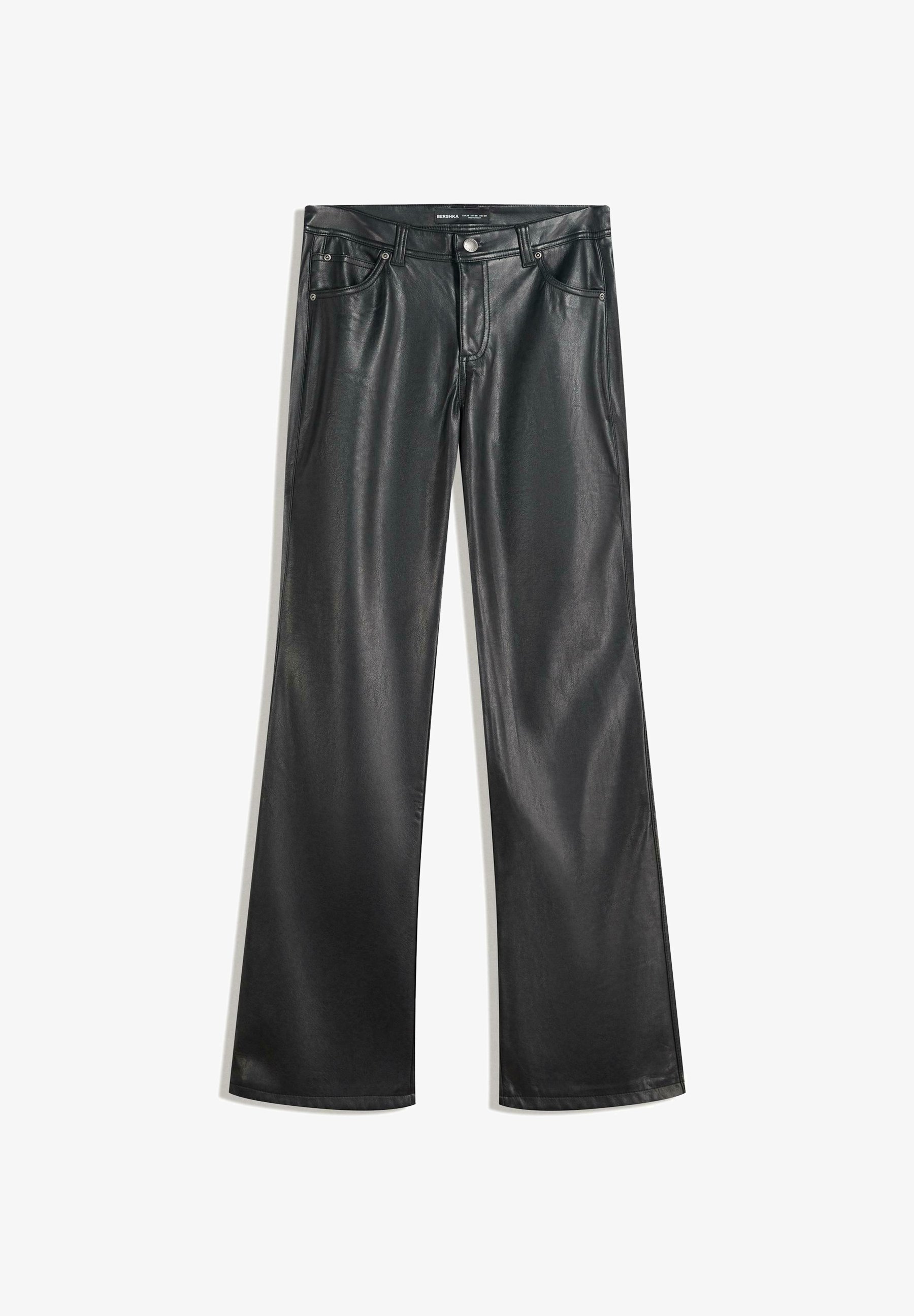 Bershka EFFECT - Pantaloni - neri