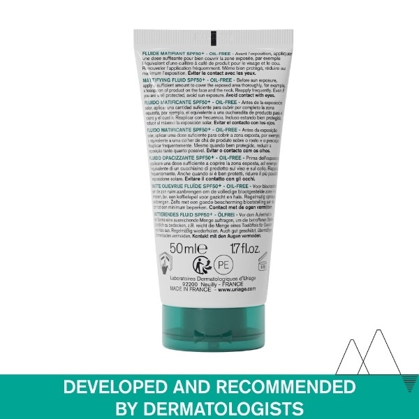 Uriage Hyséac fluid SPF50+ 50 ml
