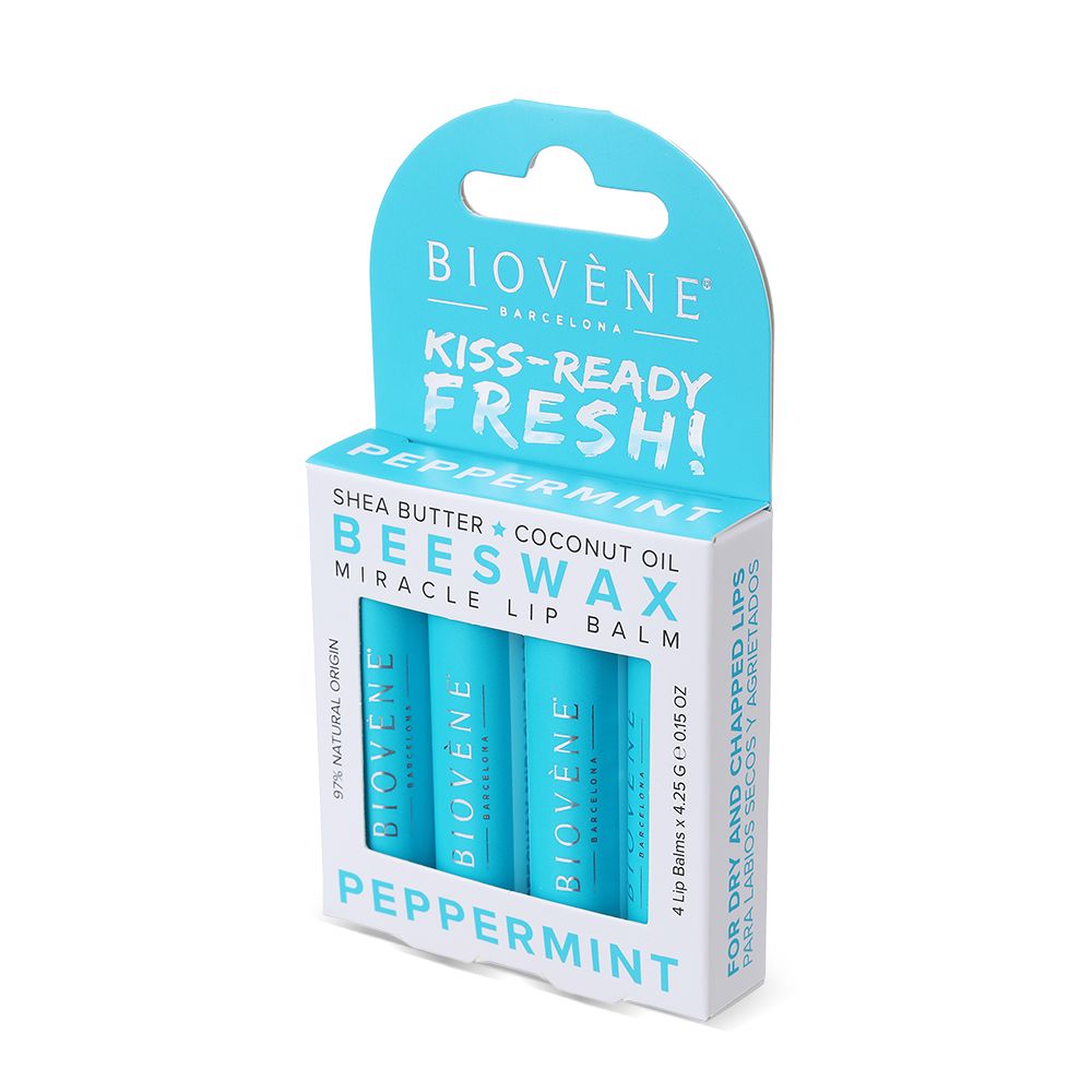 Kiss-Ready Fresh! Zázračný balzam na pery s včelím voskom a mätou Pery: balzamy a starostlivosť