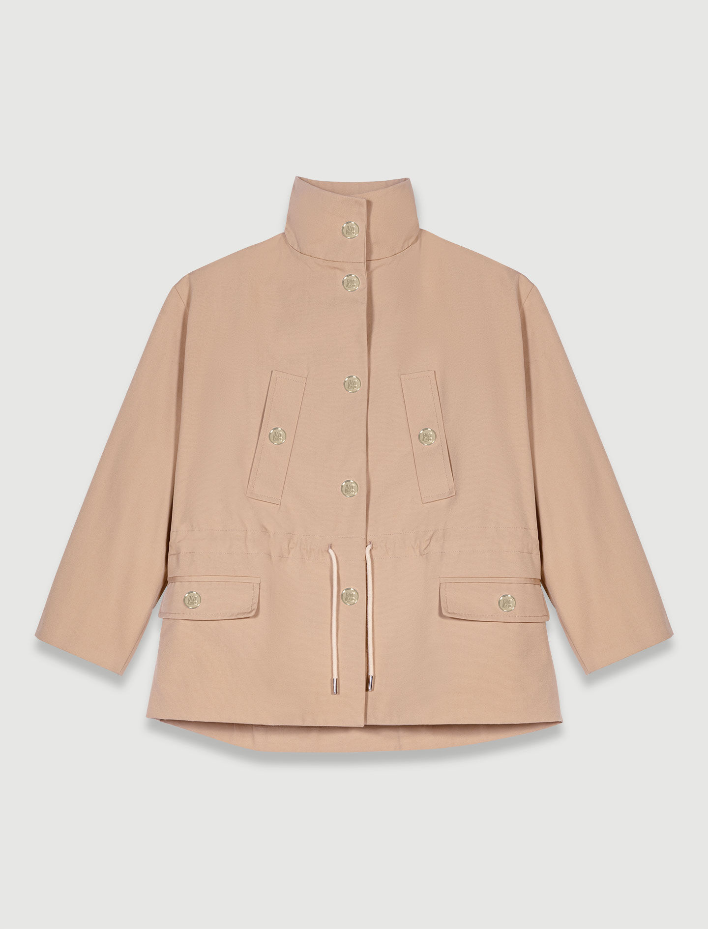 Waterafstotende parka - Beige