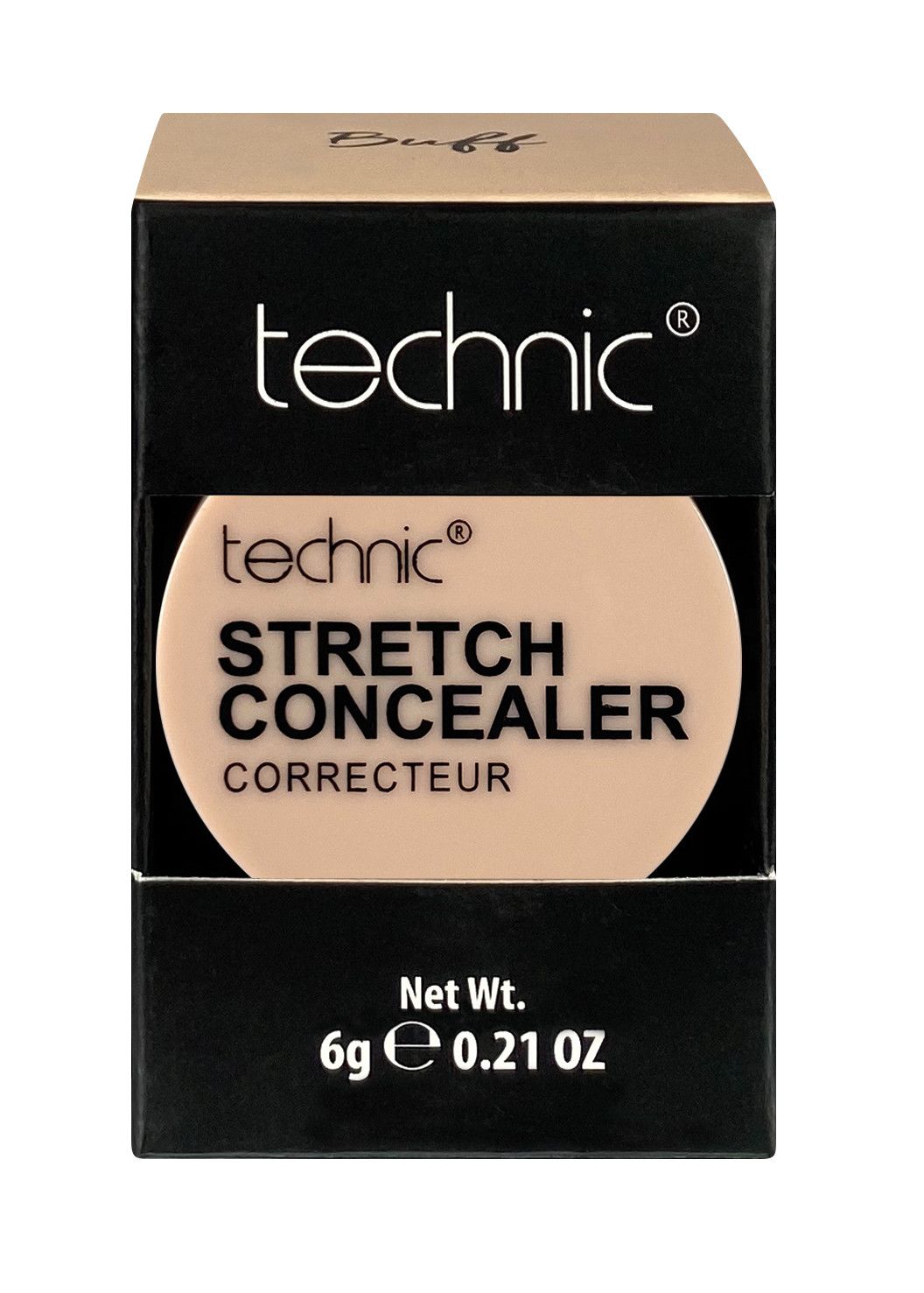 Kreminis maskuoklis „Stretch“ Makiažo maskuokliai tamsiems ratams ir ratilams po akimis