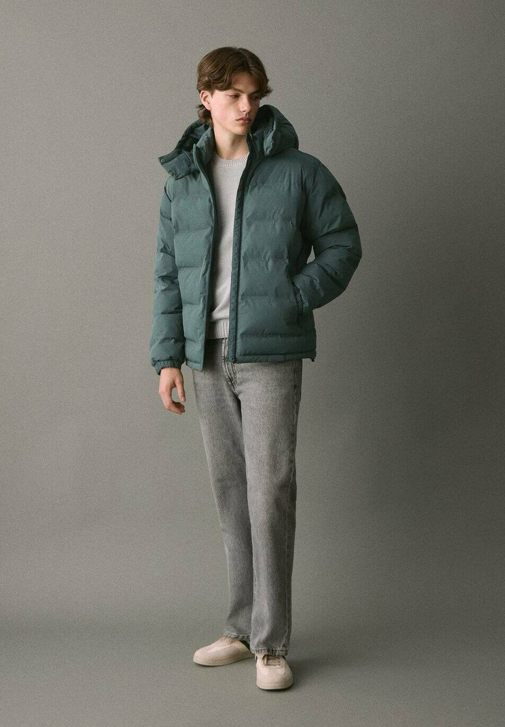 Mango Kids TEEN - Winterjas - lichtgroen