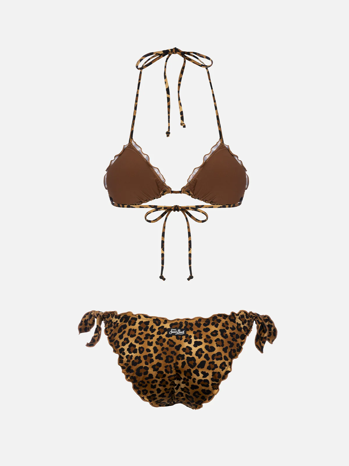 Sarius Klassieke Triangelbikini met Dierenprint voor Dames