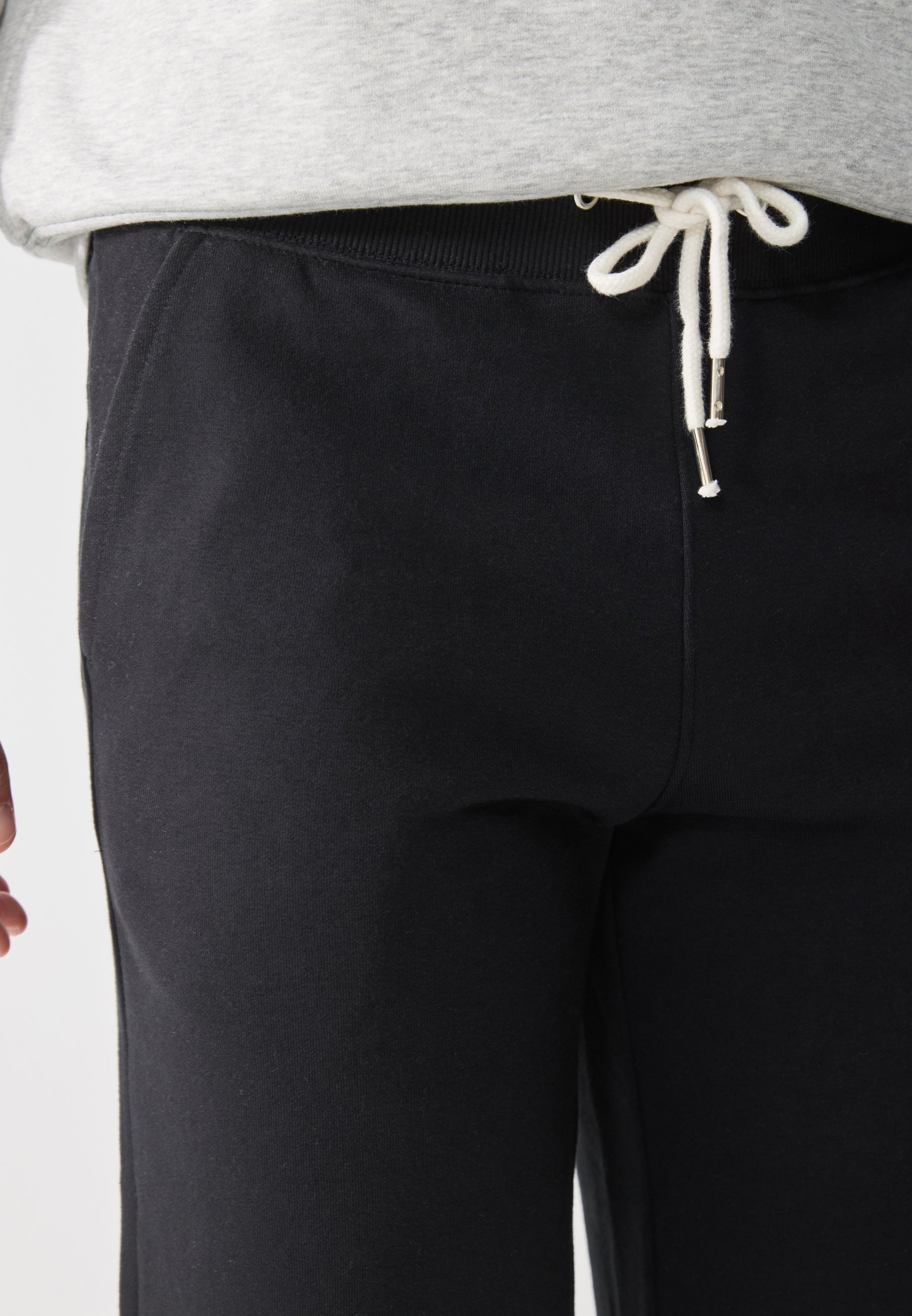 Pier One 2-pack - Trainingsbroek - zwart/gevlekt lichtgrijs