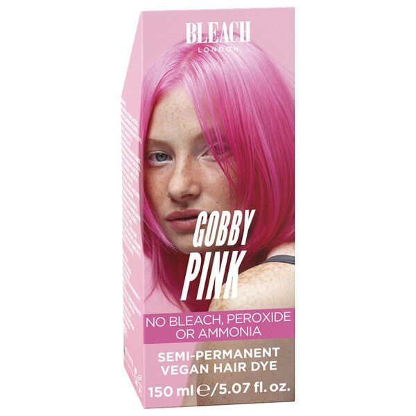 Bleach London Gobby Pink polutrajna veganska boja za kosu 150ml