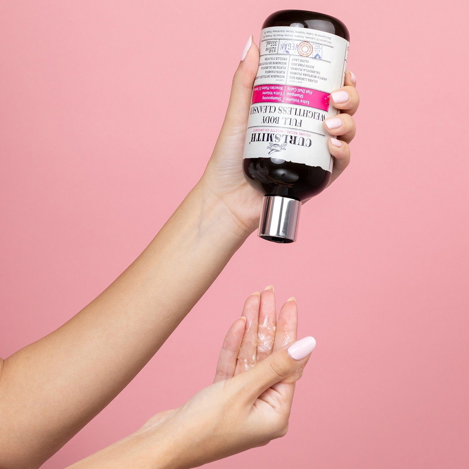 „Curlsmith“ plaukų šampūnas, lengvas viso kūno šampūnas – 355 ml