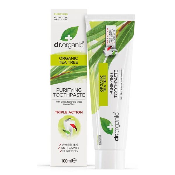 Zubní pasta Dr. Organic Tea Tree 100ml