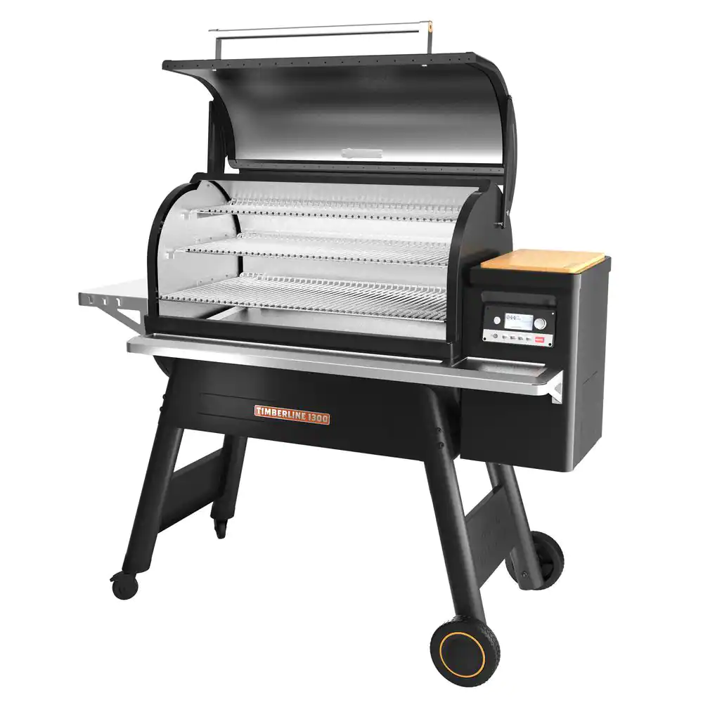 Timberline 1300 WLAN-Pelletgrill und Smoker in Schwarz