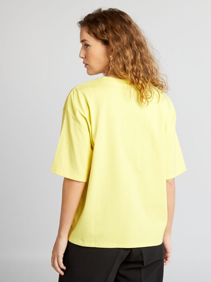Camiseta Jersey - AMARELA