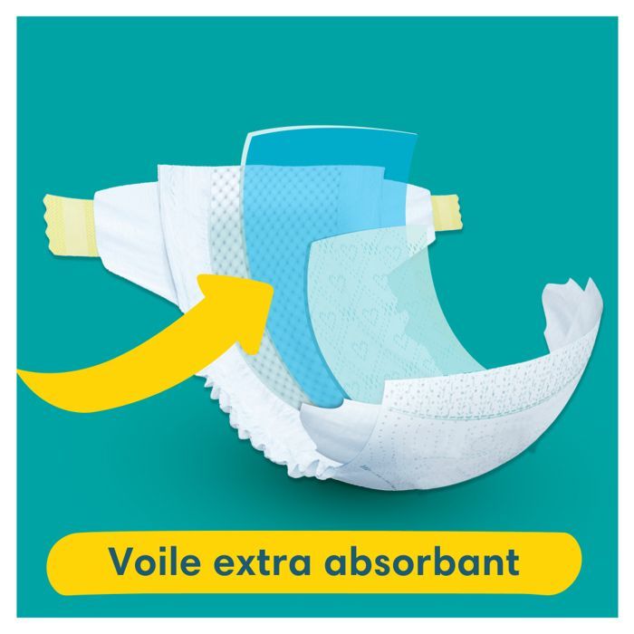 Pampers Baby-Dry, Taille 5+, 168 couches