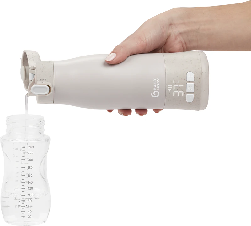 Babymoov Moov & Feed Mineral Beige flessenwarmers