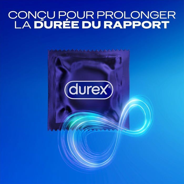 Durex YOU & ME - 30 Préservatifs - Retardant et Stimulant - Lot de 3 x 10 pièces