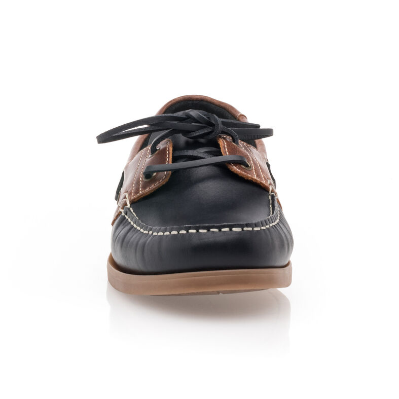 Blaue Herren-Loafer/Bootsschuhe