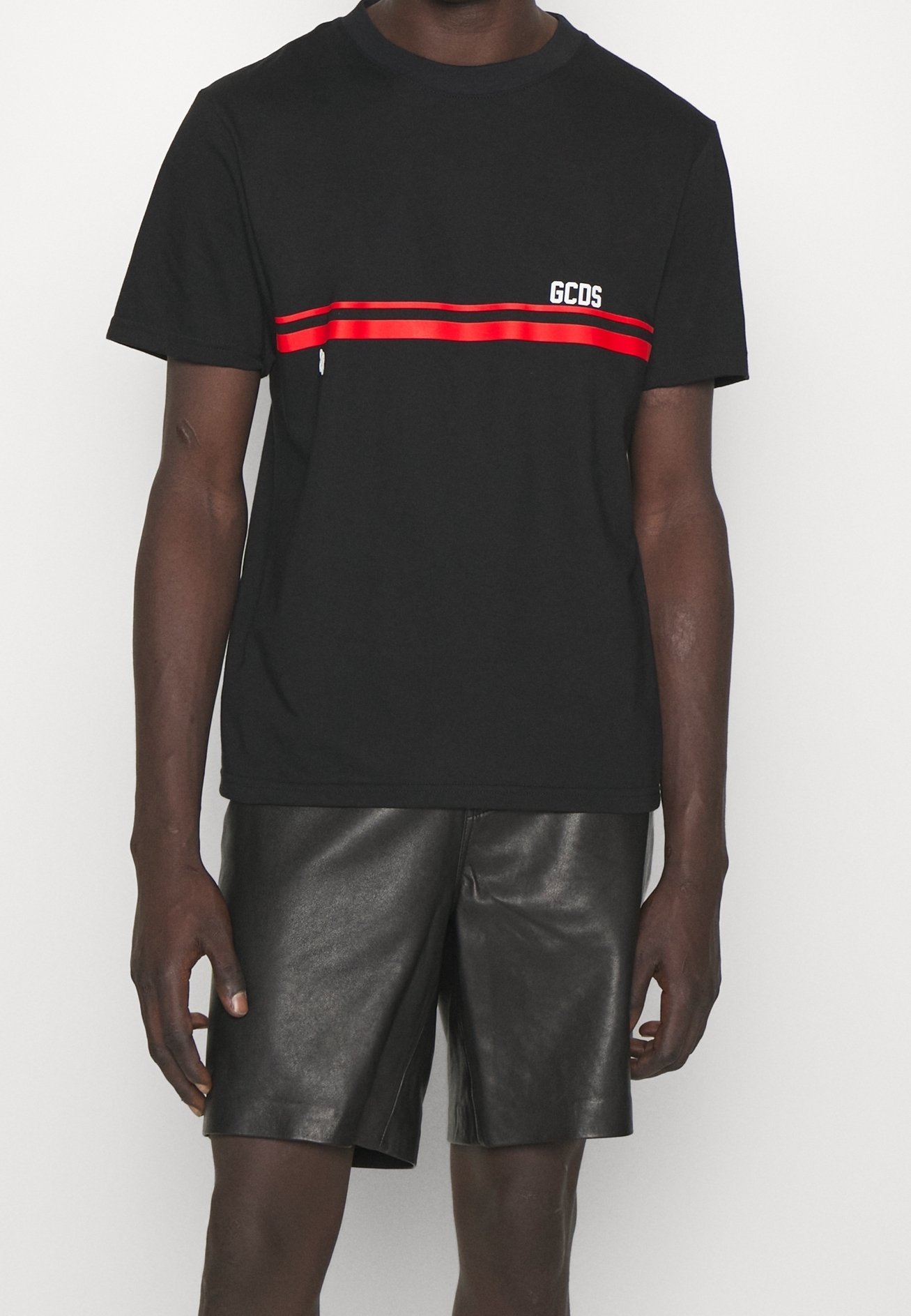 T-shirt GCDS Print - nera