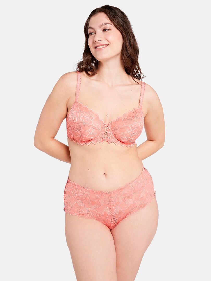 Conjunto de 2 sujetadores Arum 'Sans Complexe' - ROSA