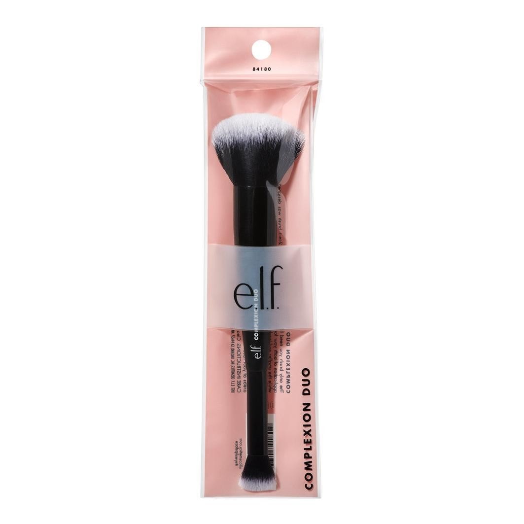 elf Cosmetics Concealer-Pinsel Duo-Pinsel für den Teint – 1 Stück