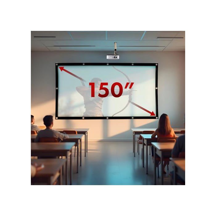Écran de Projection Portable - Maclean - 150