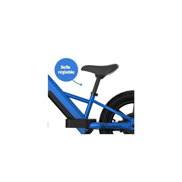 Wispeed 100W Electric Balance Bike, Blue