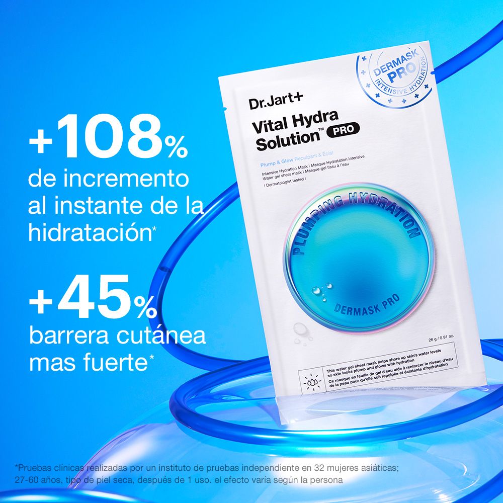 „Dermask Vital Hydra Solution Pro“ veido kaukė Prabangūs drėkikliai ir maitinamosios medžiagos