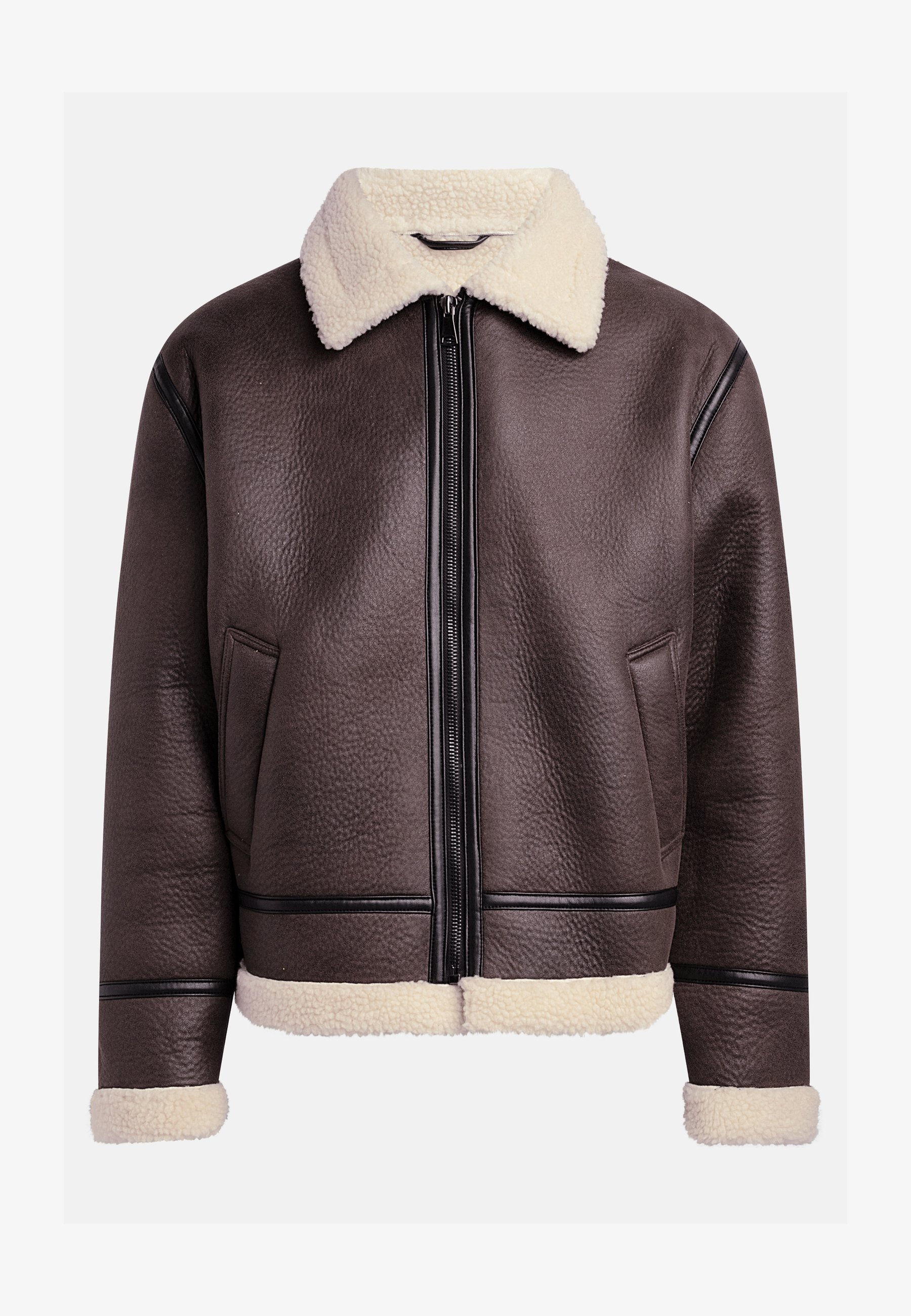 Redefined Rebel THIAGO  - Faux leather jacket - brown