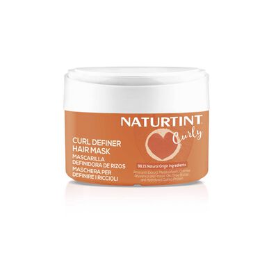 Naturtint mask för vågigt lockigt hår 330 ml