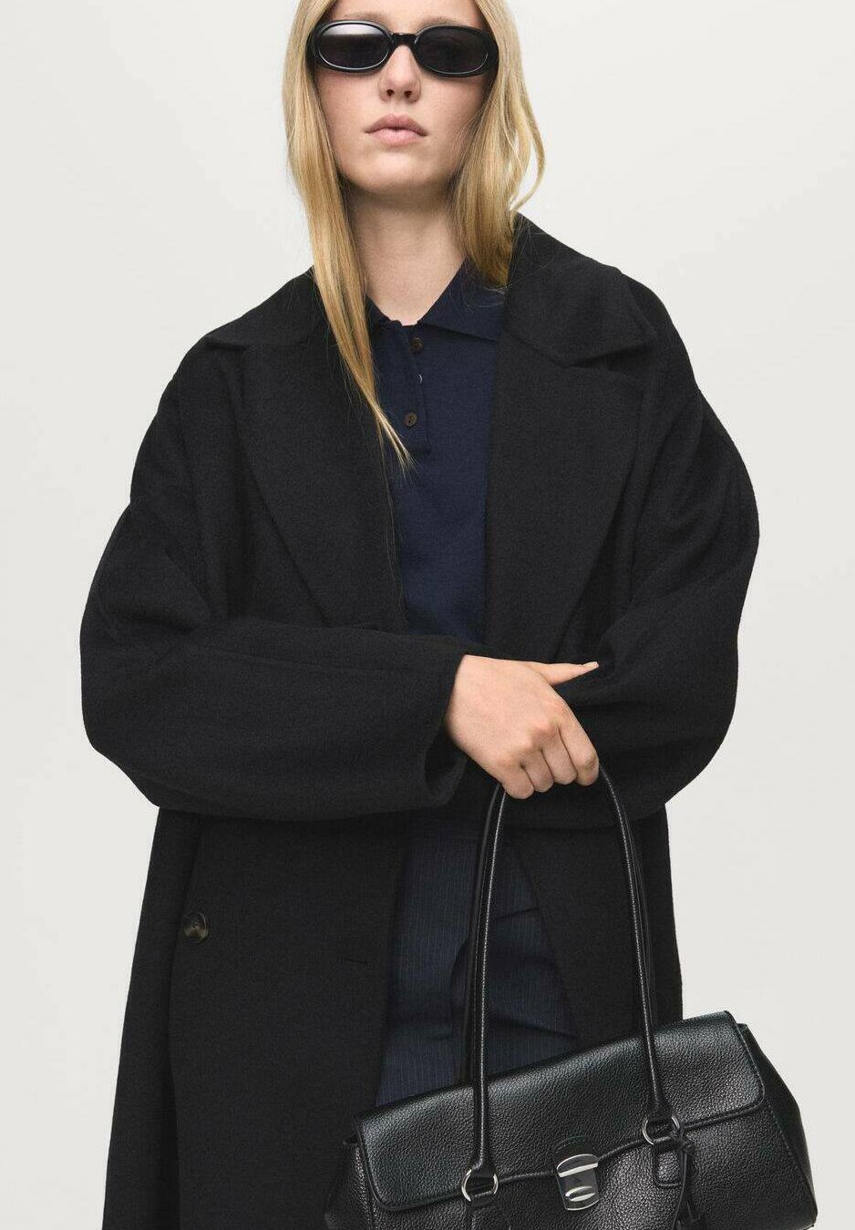 Mango Classic jas - zwart