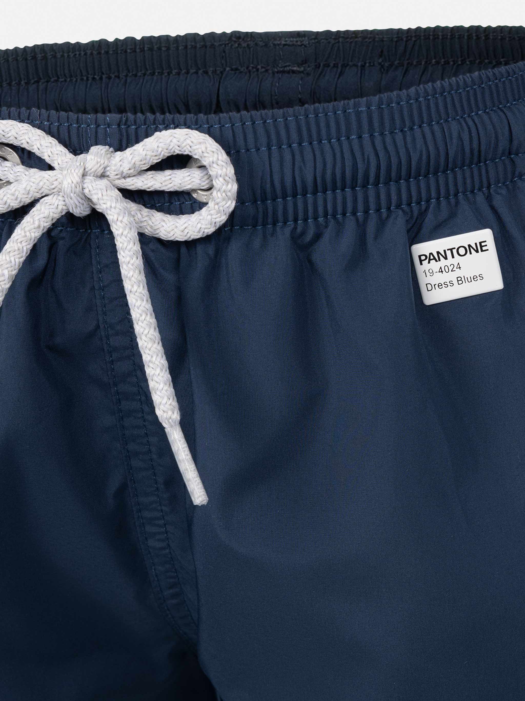 Costume mare Jean Lighting Pantone in tessuto leggero blu navy | PANTO