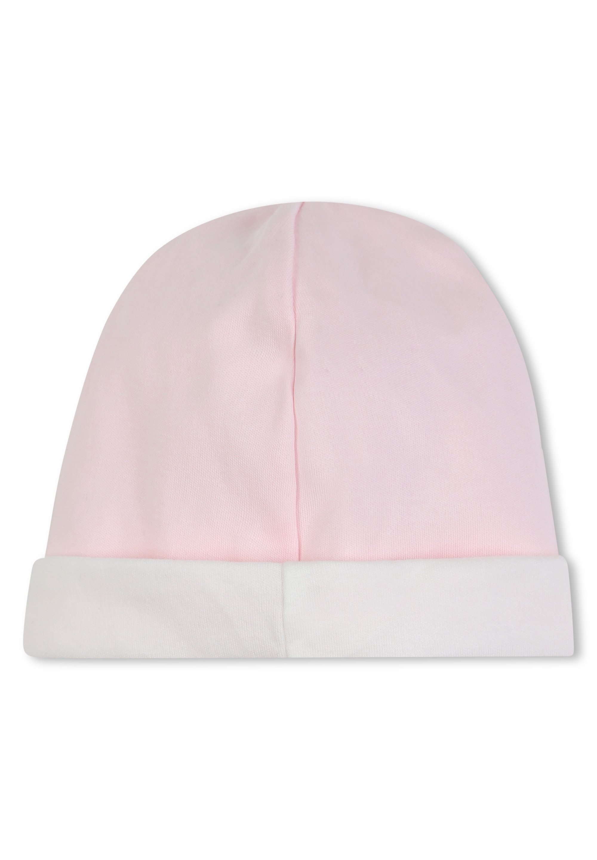 Pyjama bébé KARL LAGERFELD KIDS avec bavoir et bonnet - Combinaison - blanc cassé et rose