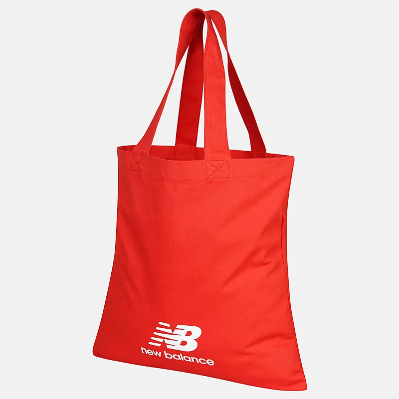 Torba basenowa NB unisex - SCARLET z BIAŁYM