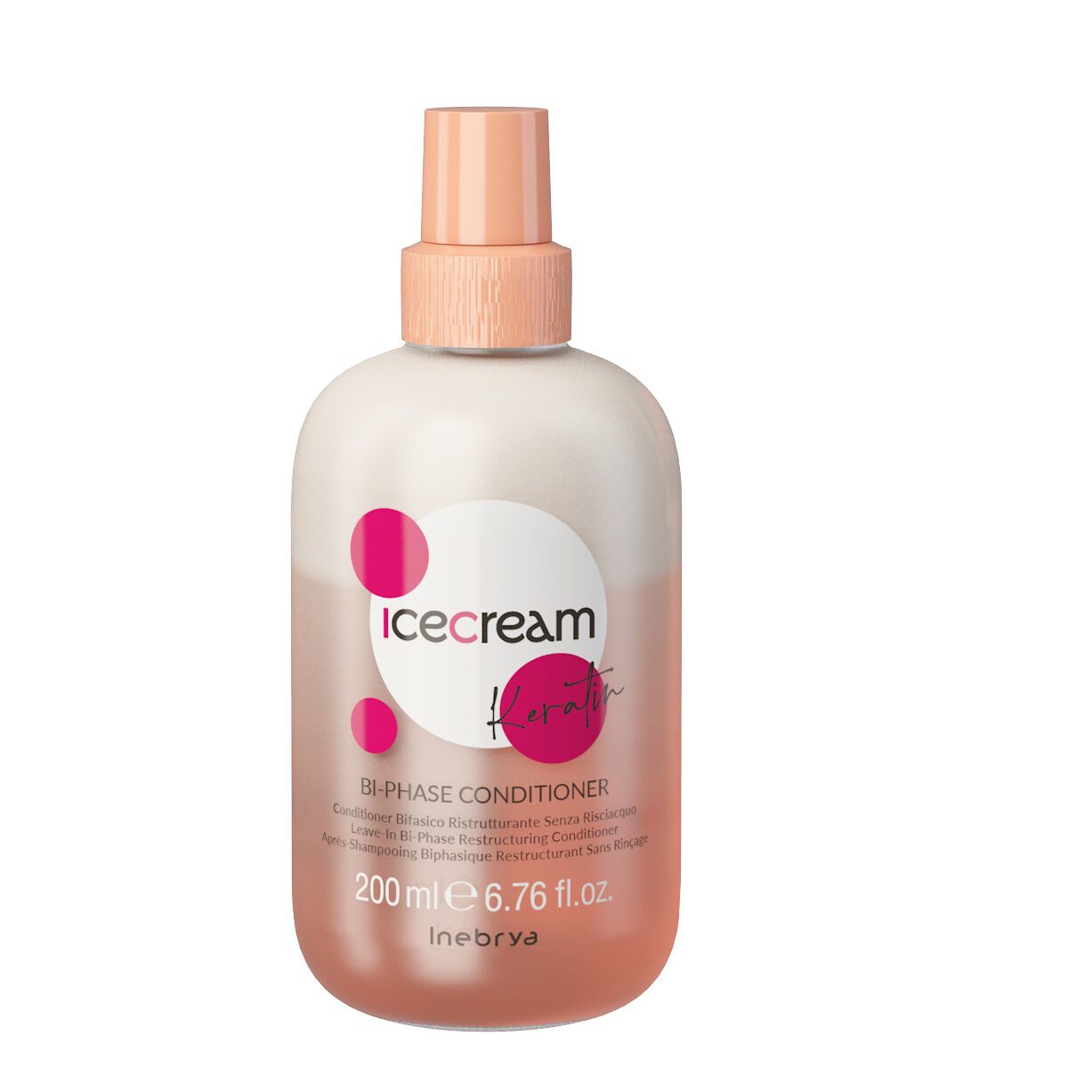 Inebrya Ice Cream Keratin - linija proizvoda za obnovu strukture kose