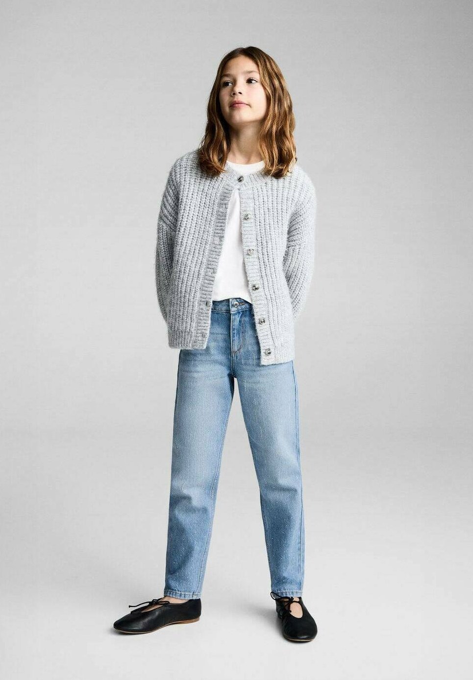 Mango Kids BRIGHT - Rechte jeans - blauw