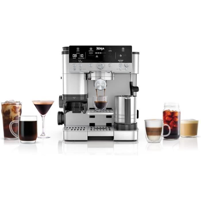 Kaffeemaschine - NINJA - ES601EU Luxe Premier - 1650 W - 2 Liter - Edelstahl