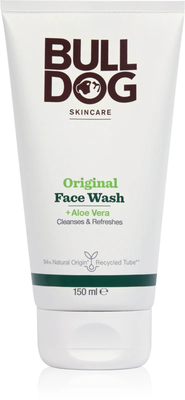 Gel de limpeza facial Bulldog Original Face Wash