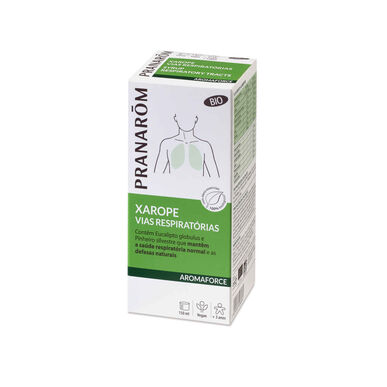 Pranarôm Aromaforce andningssirap för andningshälsa och naturligt försvar 150 ml