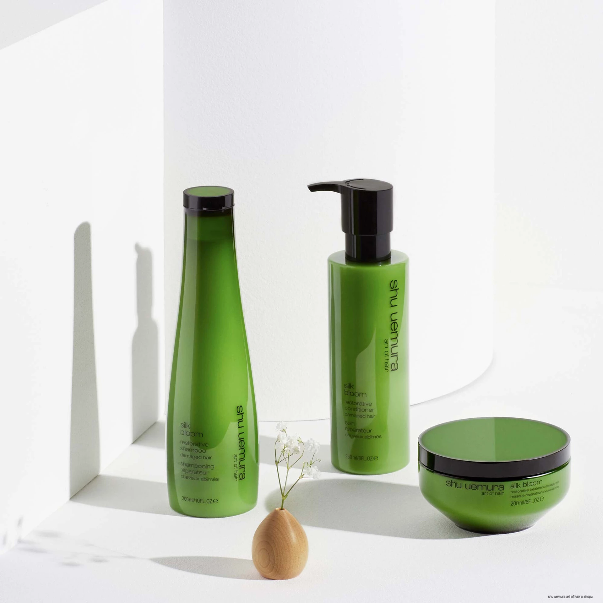Silk Bloom atjaunojošā matu maska 200 ml - Shu Uemura