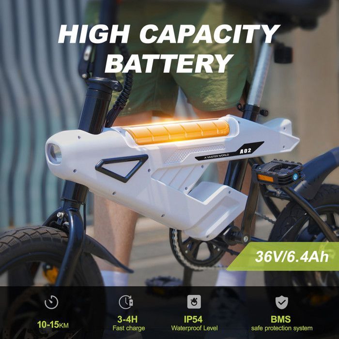 AVDLEU - Vélo Electrique Pliable 14