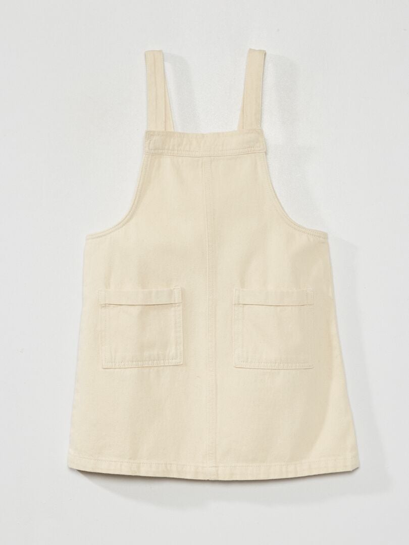 Tuinbroekjurk - BEIGE