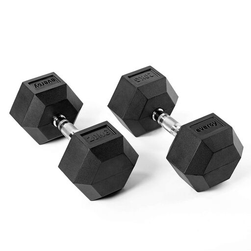 Evergy 20 kg-os hatszögletű súlyzók (pár)