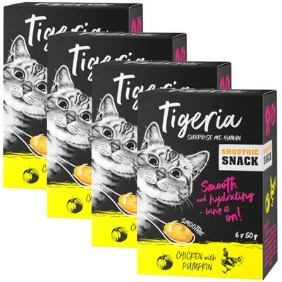 Výhodné balení Tigeria Smoothie Snacks 24 x 50 g