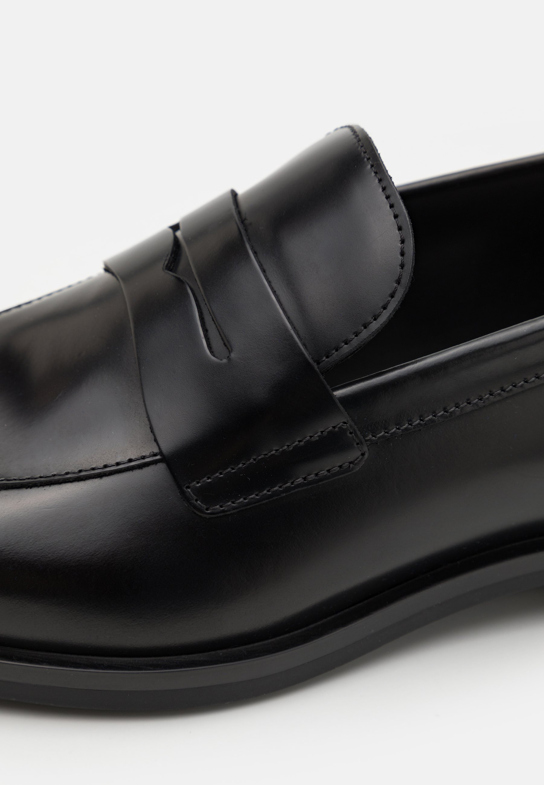 Stuart Weitzman CLUB CLASSIC PENNY LOAFER - Mocassini eleganti - neri