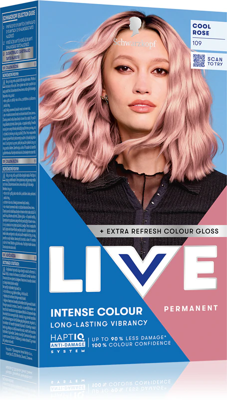 Schwarzkopf LIVE Intense Colour permanente Haarfarbe