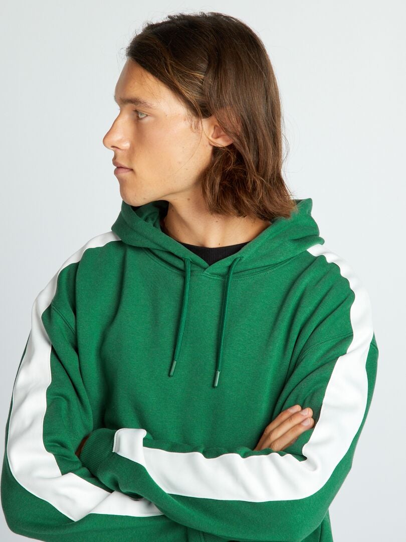 Moletom bicolor - Verde
