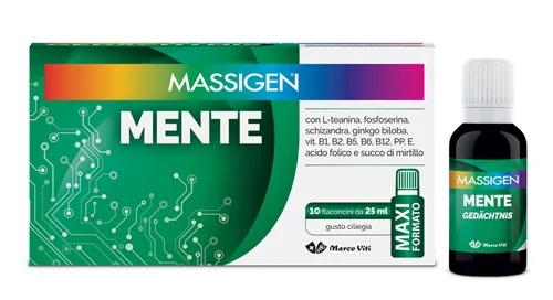 MASSIGEN Massigen Mind 10 flessen 25 ml Geheugen en concentratie